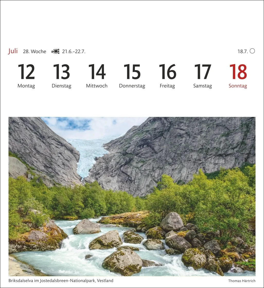 Norwegen Sehnsuchtskalender 2027 – Bild 10
