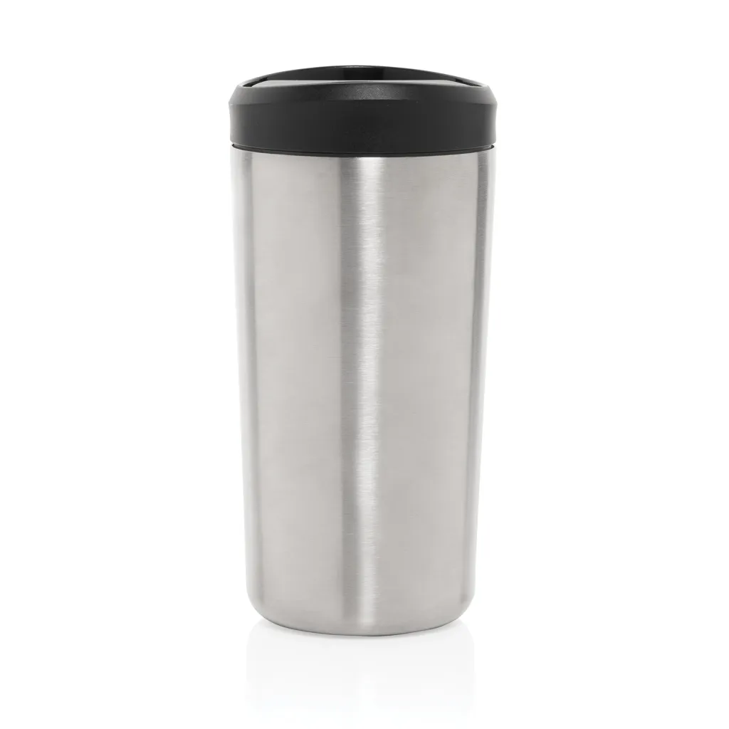 Avira Alix Klickbecher aus RCS rec. Stahl 400ml, silber – Bild 4