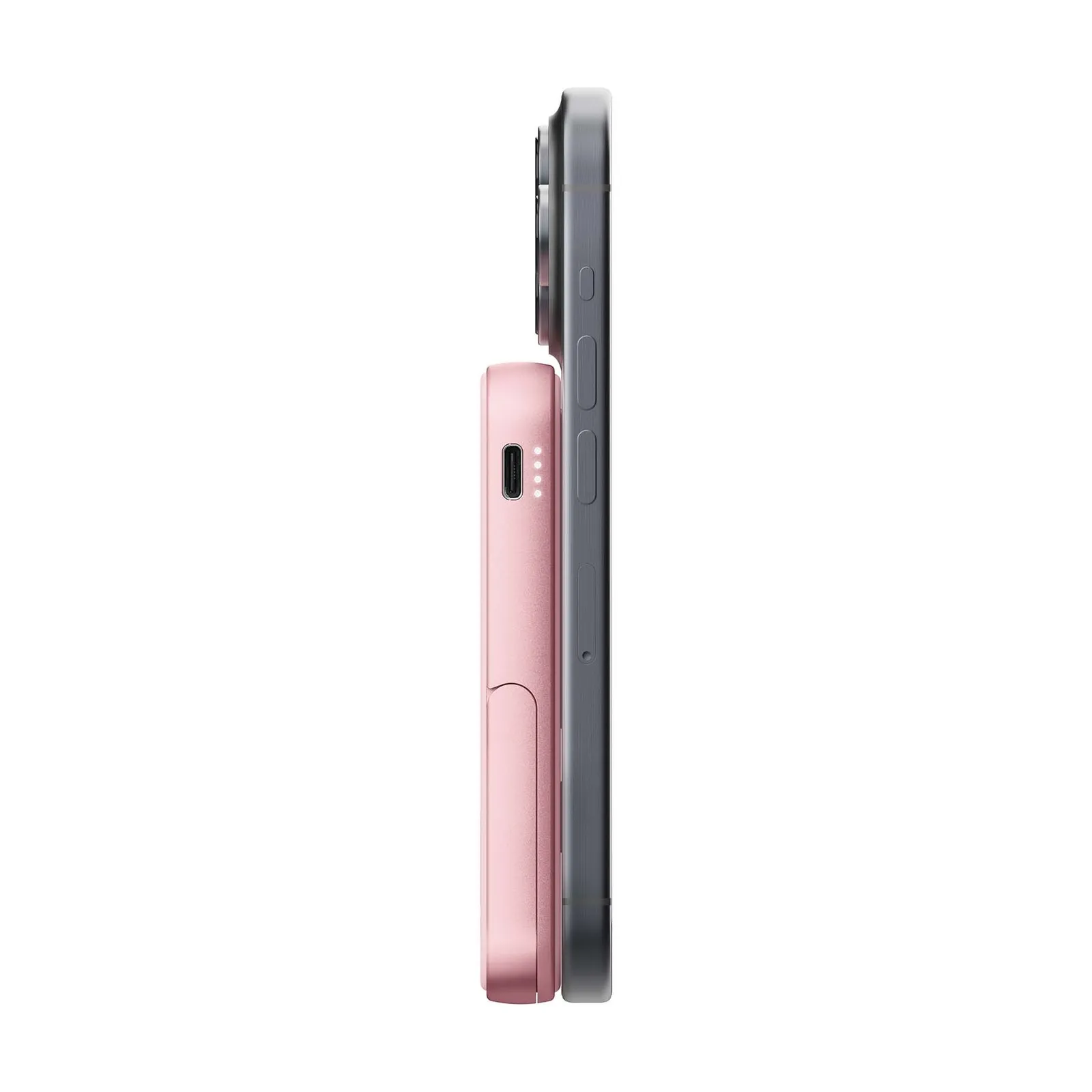 Fresh 'n Rebel Magnetische kabellose Powerbank 5000 mAh, Pastellrosa – Bild 8