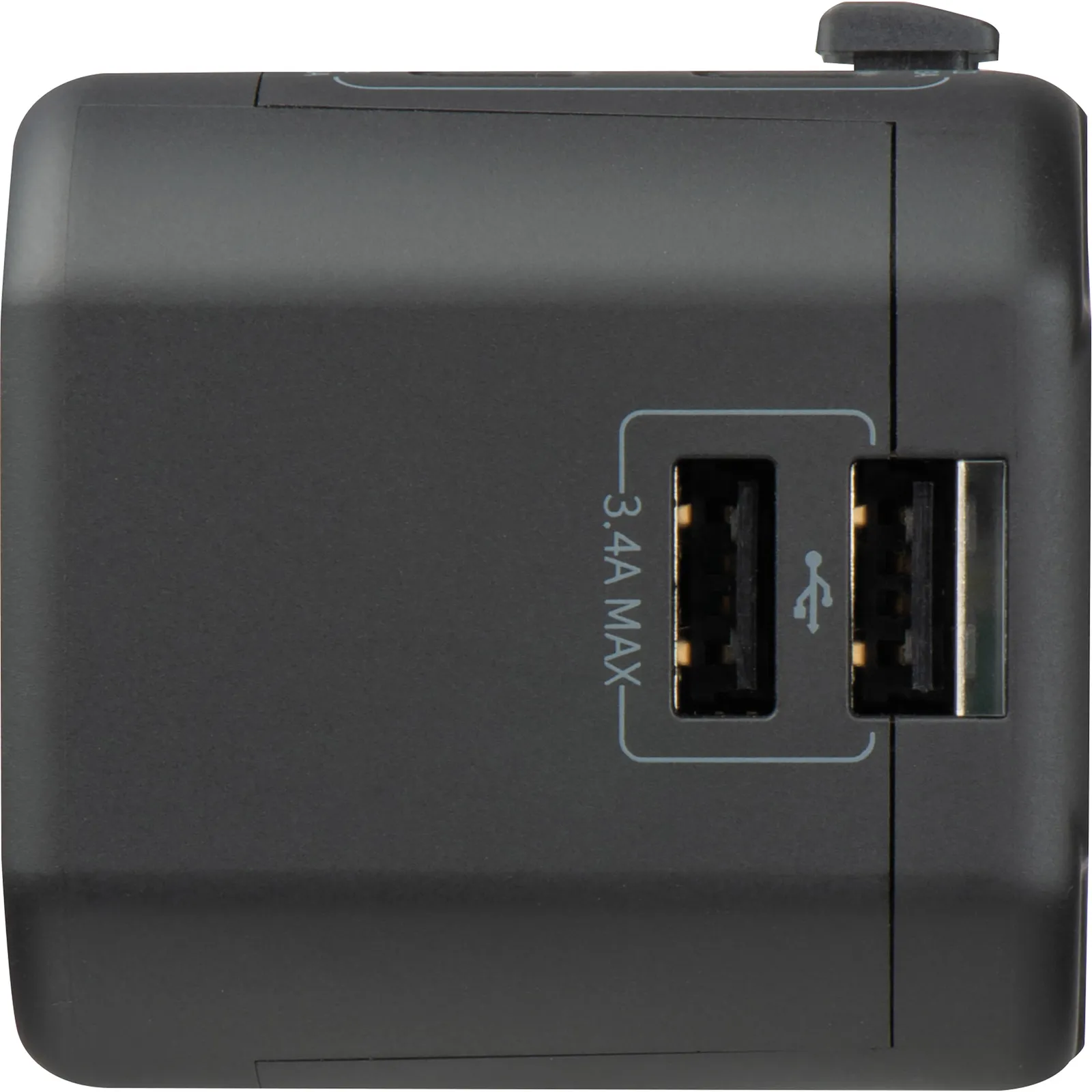 Reiseadapter Maracena, schwarz – Bild 8