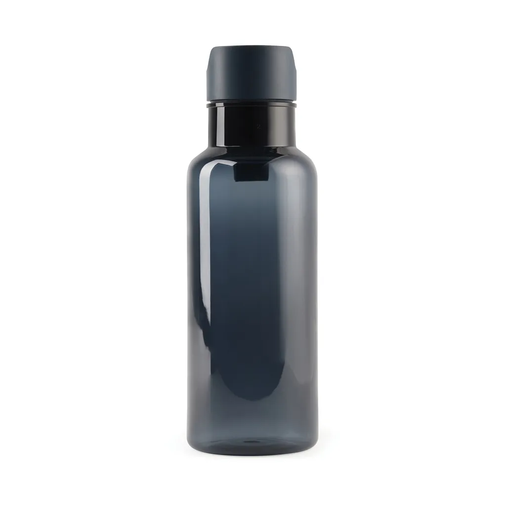 VINGA Balti 600ml Flasche aus RCS recyceltem PET, navy blau – Bild 3