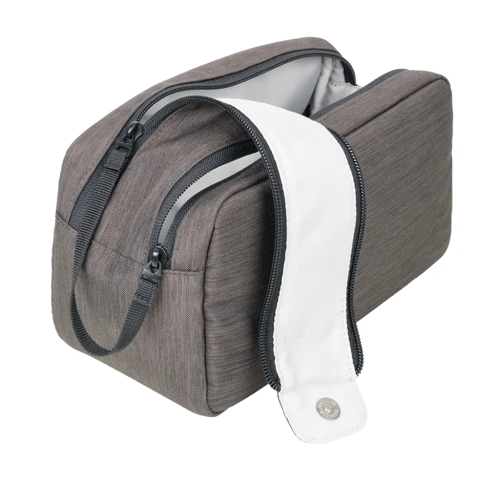 Kulturbeutel BUSINESS WASHBAG 2, anthrazit/schwarz – Bild 6