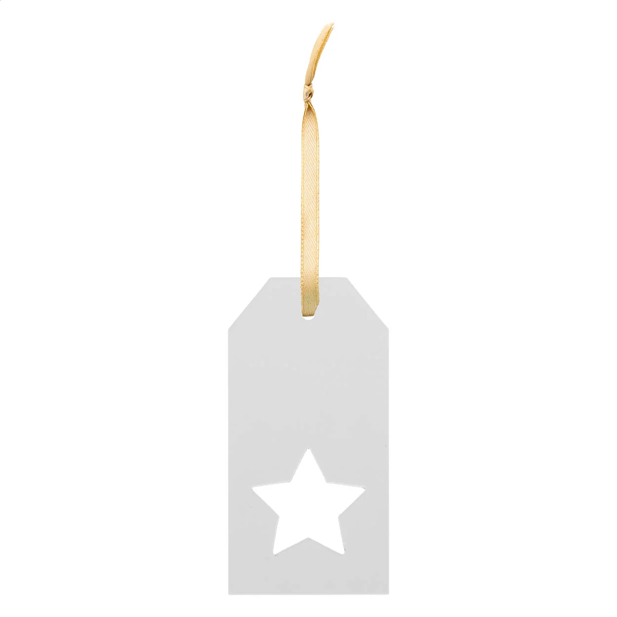 Geschenkanhänger PrinTag Plus, Stern, weiß – Bild 2