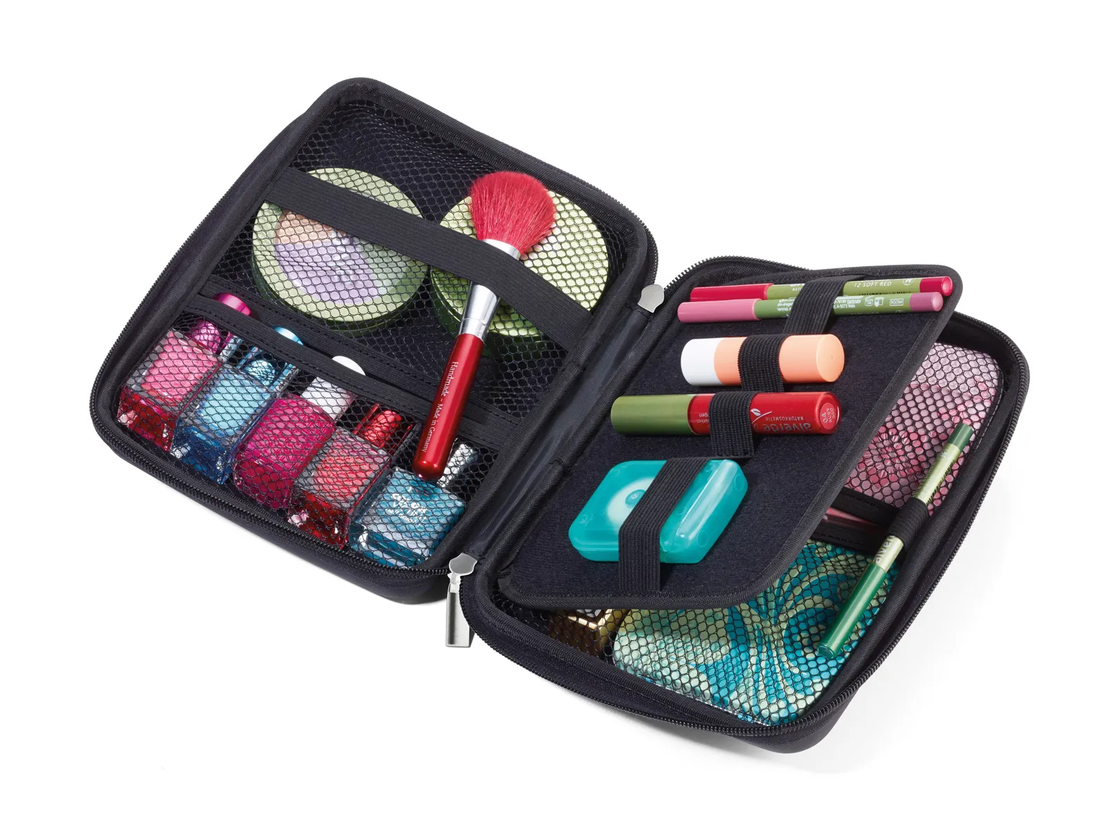 Organizer-Etui TRAVEL CASE schwarz, schwarz – Bild 3