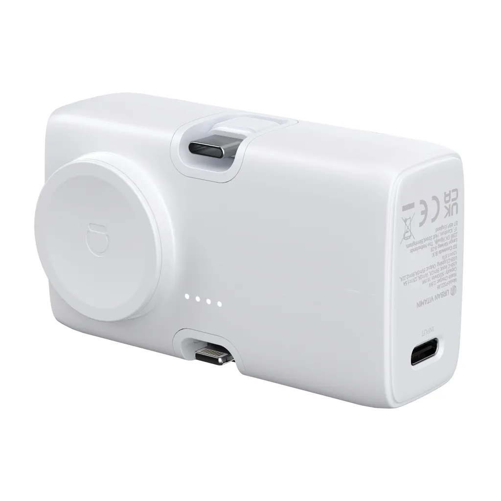 Urban Vitamin San Diego 20W PD RCS Powerbank & WatchCharger, weiß – Bild 8