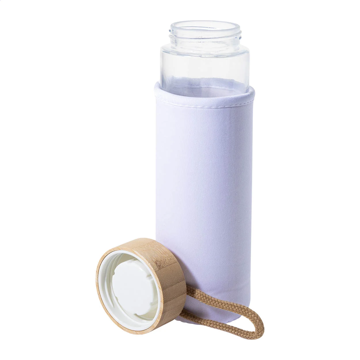 Trinkflasche Locamb, weiß – Bild 3
