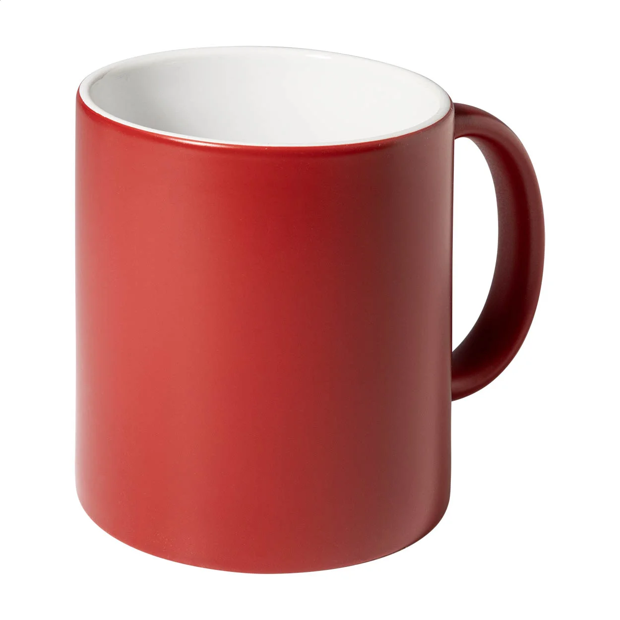 Tasse Covory, rot, weiß – Bild 3