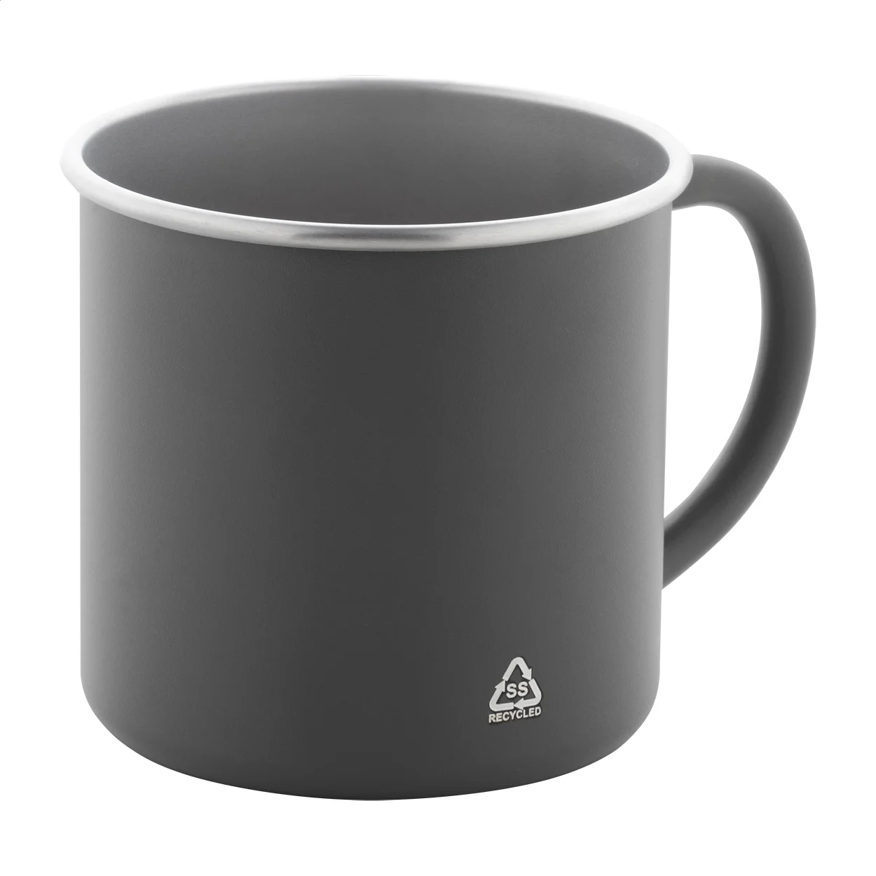 Tasse Hossa aus recyceltem Edelstahl, grau – Bild 2