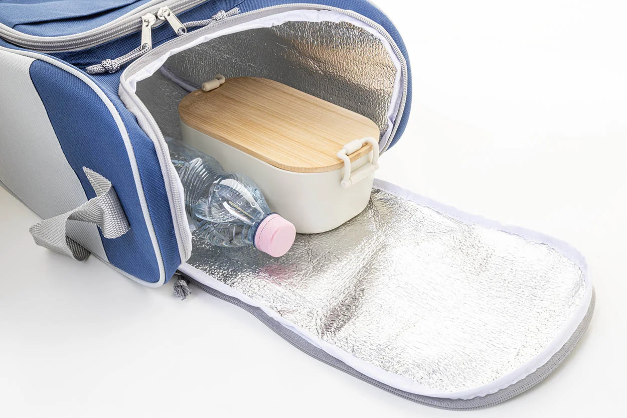 RPET-Kühltasche Inuit, dunkelblau – Bild 4