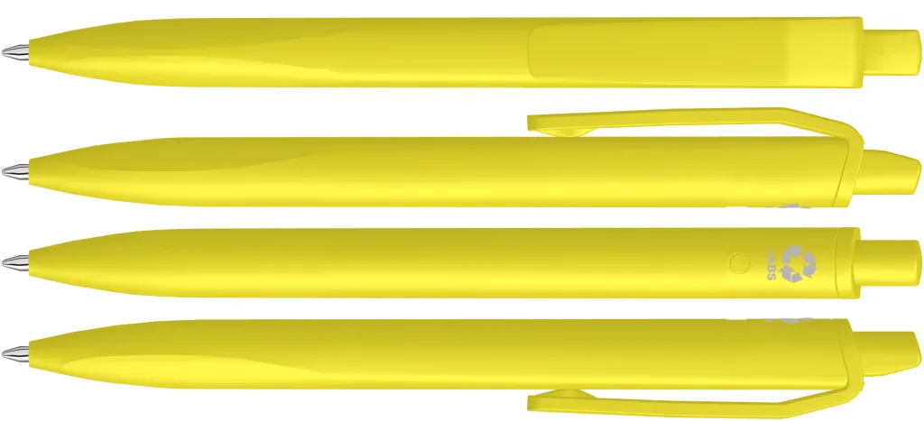 ALIGN RECY Druckkugelschreiber gelb, gelb – Bild 2