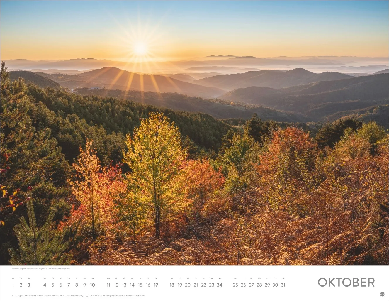 Sonnenzauber Posterkalender 2027 – Bild 11