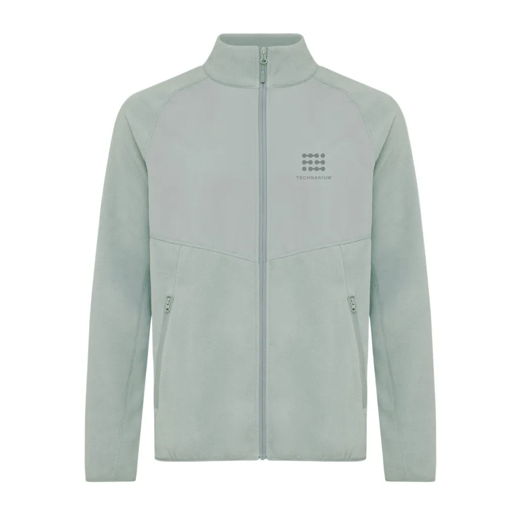 IQONIQ Talung Mikrofleece Jacke aus recyceltem Polyester, Iceberg green – Bild 5
