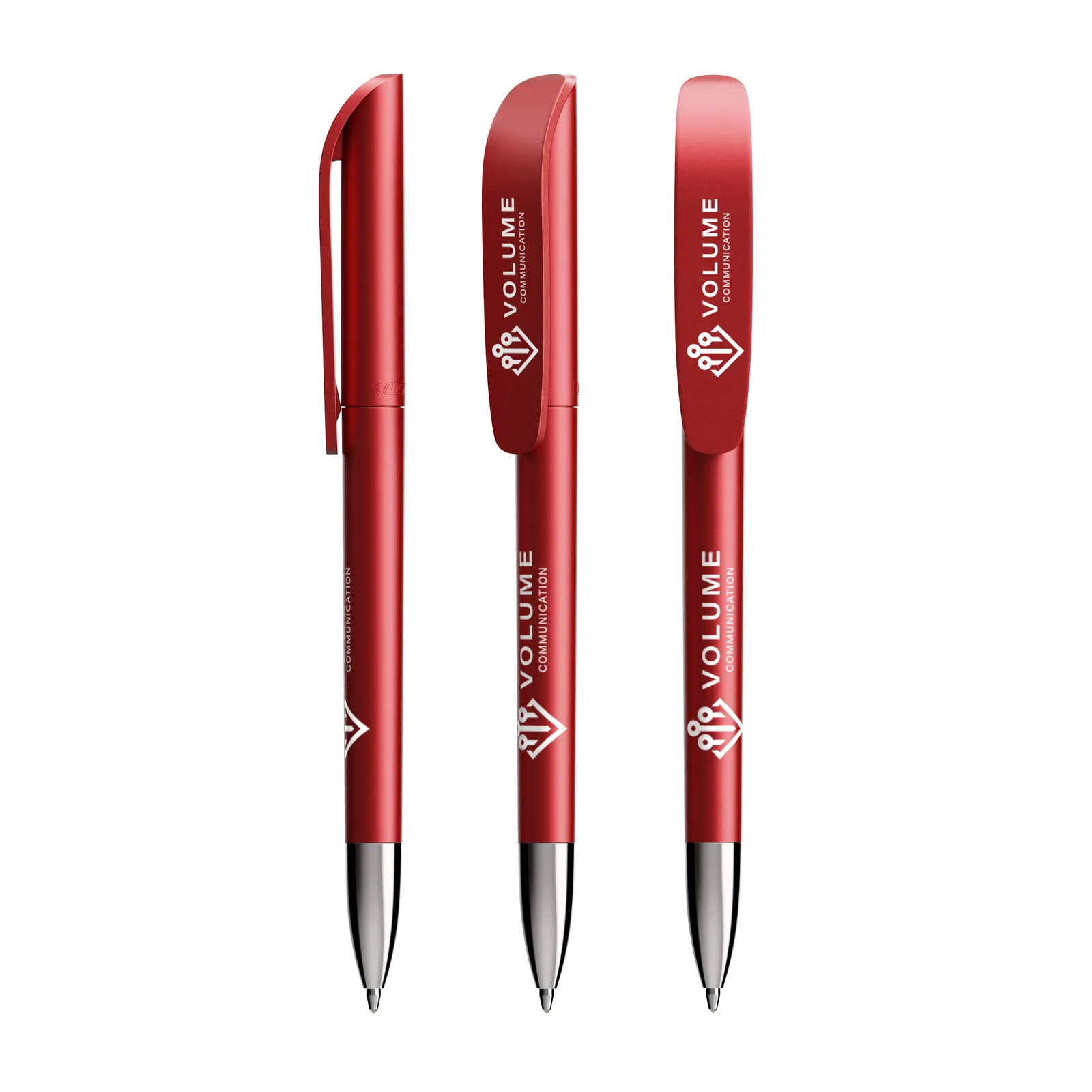 BIC® Super Clip Glacé Advance, Rotes Glacé – Bild 2