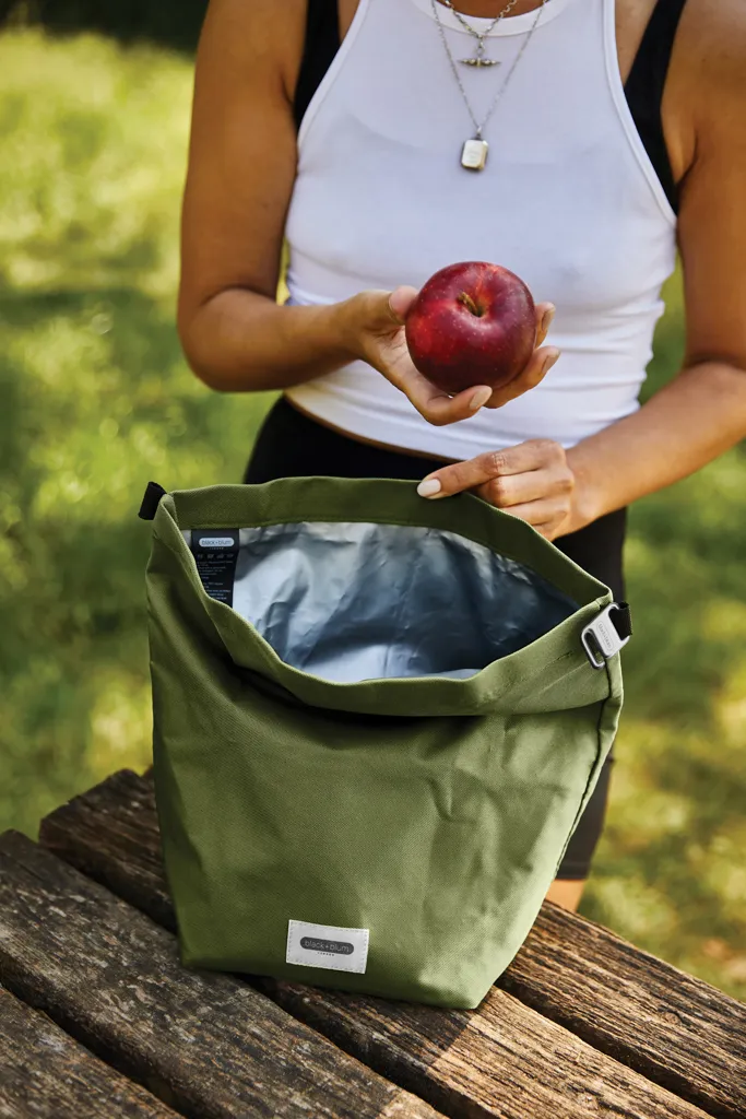 Black+Blum isolierte 6,7L Lunch & Kühltasche, Moosgrün – Bild 12