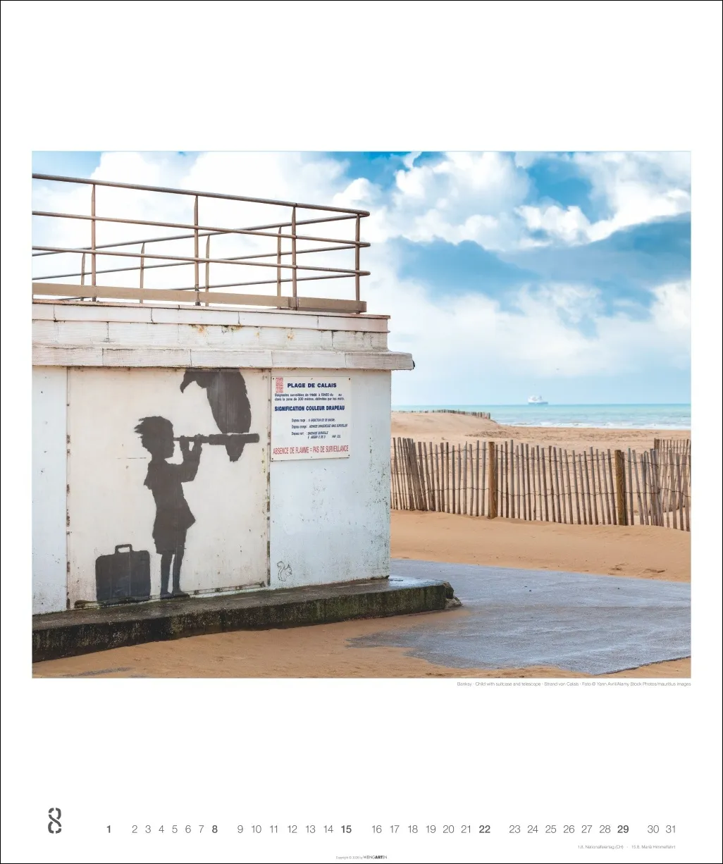 Banksy Edition Wandkalender 2027 – Bild 9