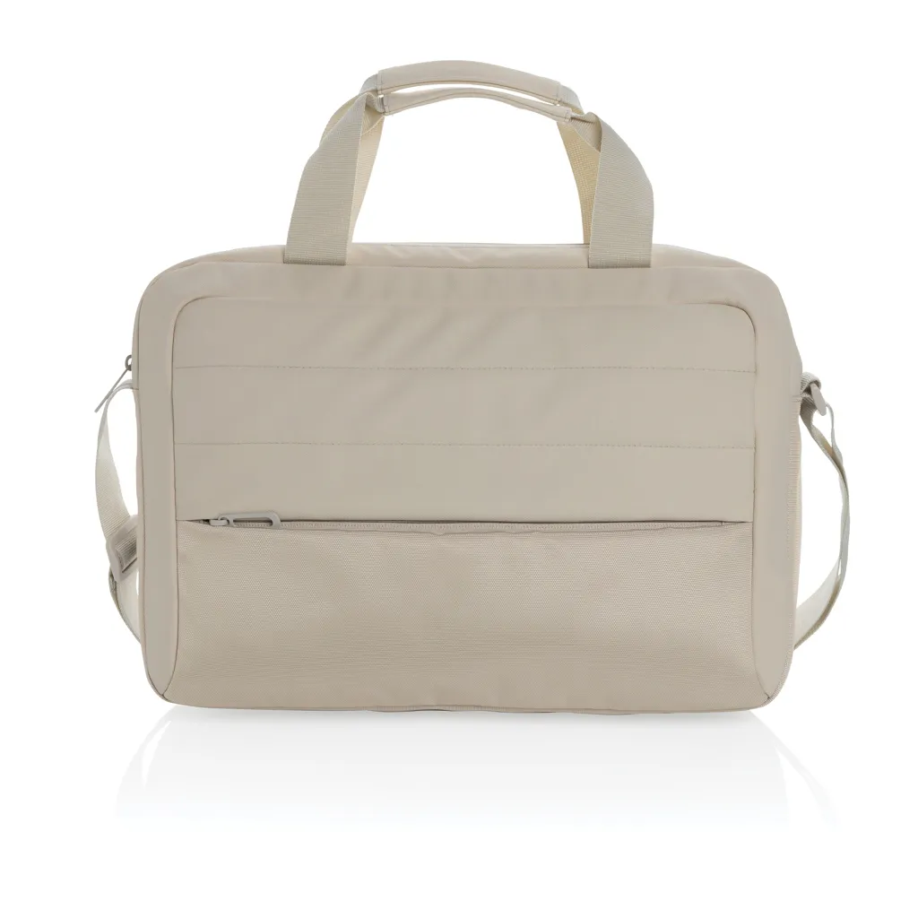 Armond AWARE™ RPET 15.6" Laptop-Tasche, beige – Bild 2