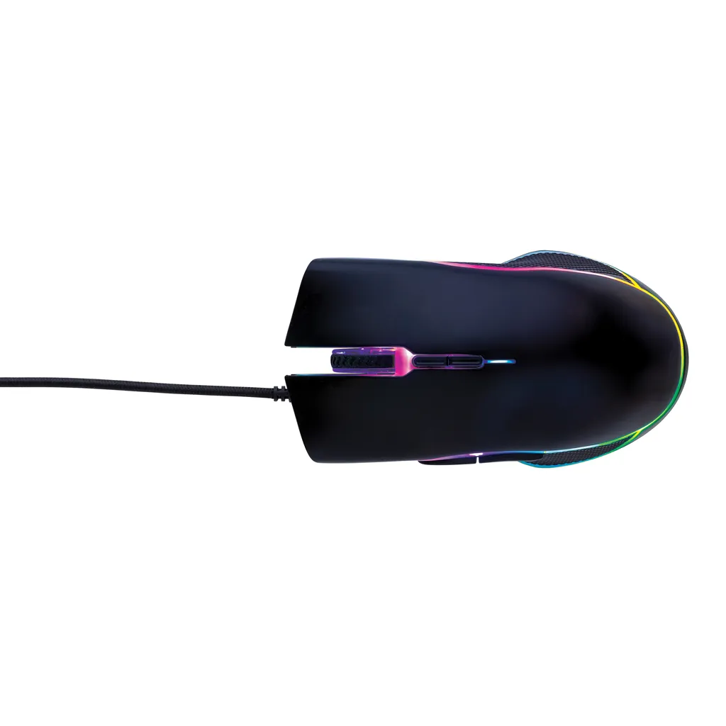 RGB Gaming Maus, schwarz – Bild 9