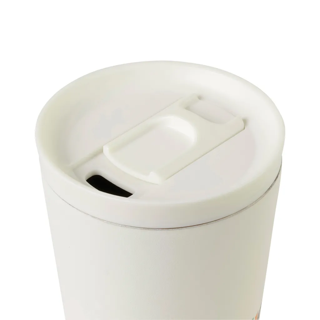 Aviana™ Rowan RCS recycelter Thermobecher 500ml, weiß – Bild 2