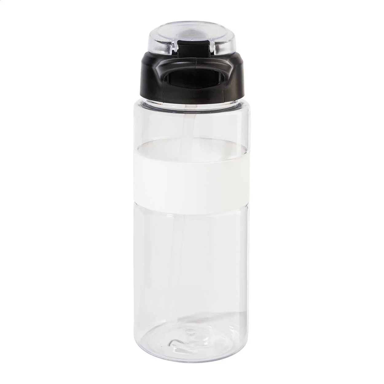 RPET Trinkflasche Fitgrip, weiß – Bild 5