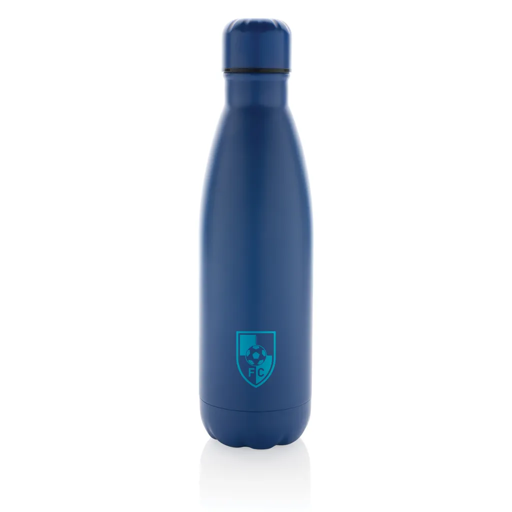 Eureka einwandige Wasserflasche aus RCS rec. Stainless-Steel, blau – Bild 4