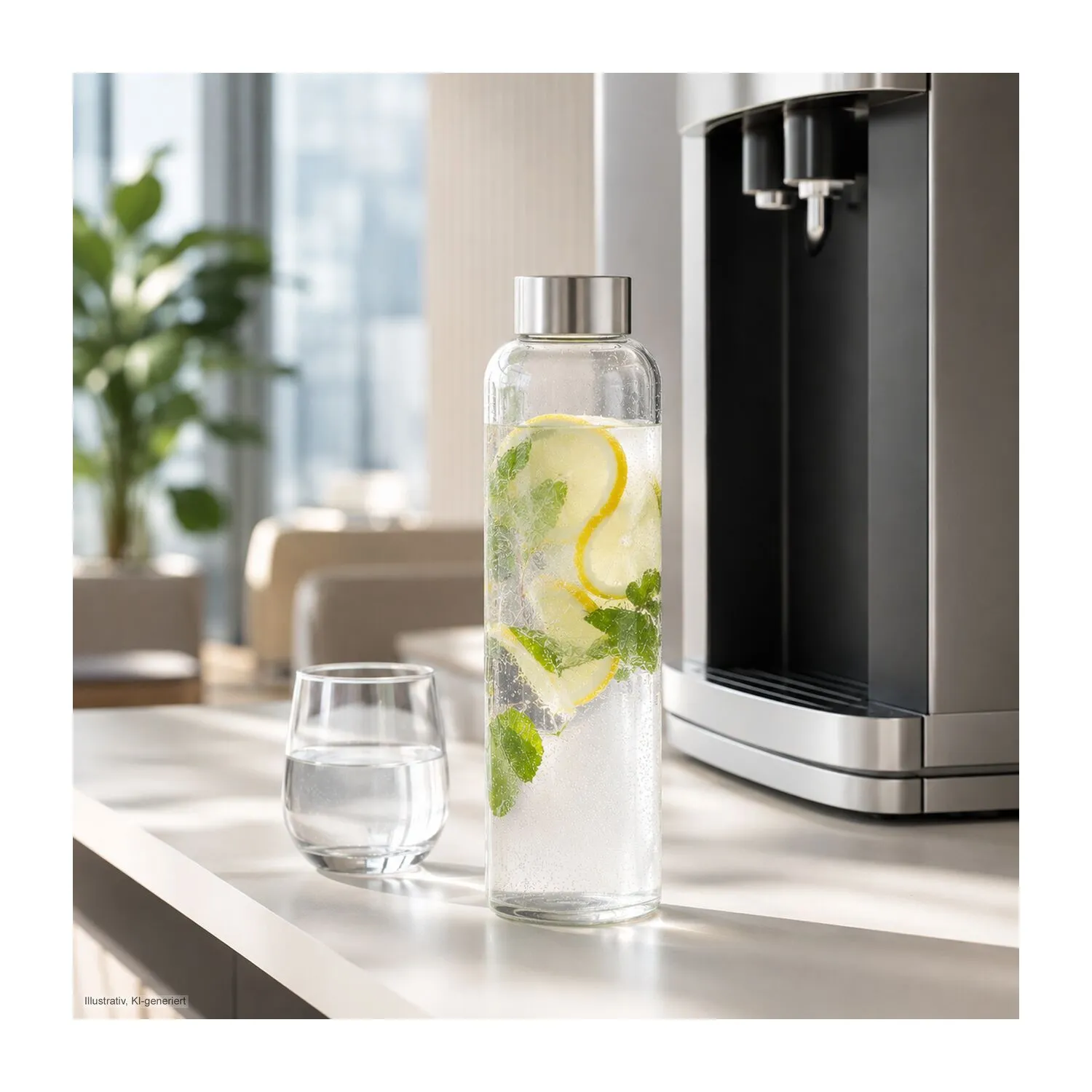 ROMINOX® Glaskaraffe // Pura 500 ml, auch für Kohlensäure geeignet, transparent – Bild 17