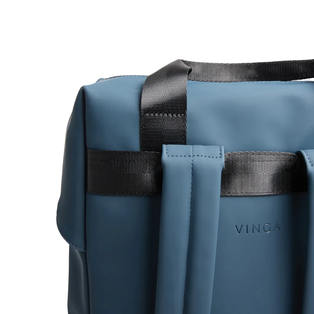 VINGA Baltimore RCS Tote Rucksack, navy blau – Bild 5
