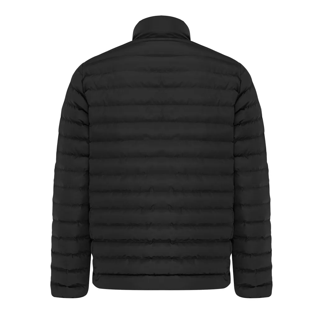 IQONIQ Maiko Herren Steppjacke aus recyceltem Polyester, schwarz – Bild 2