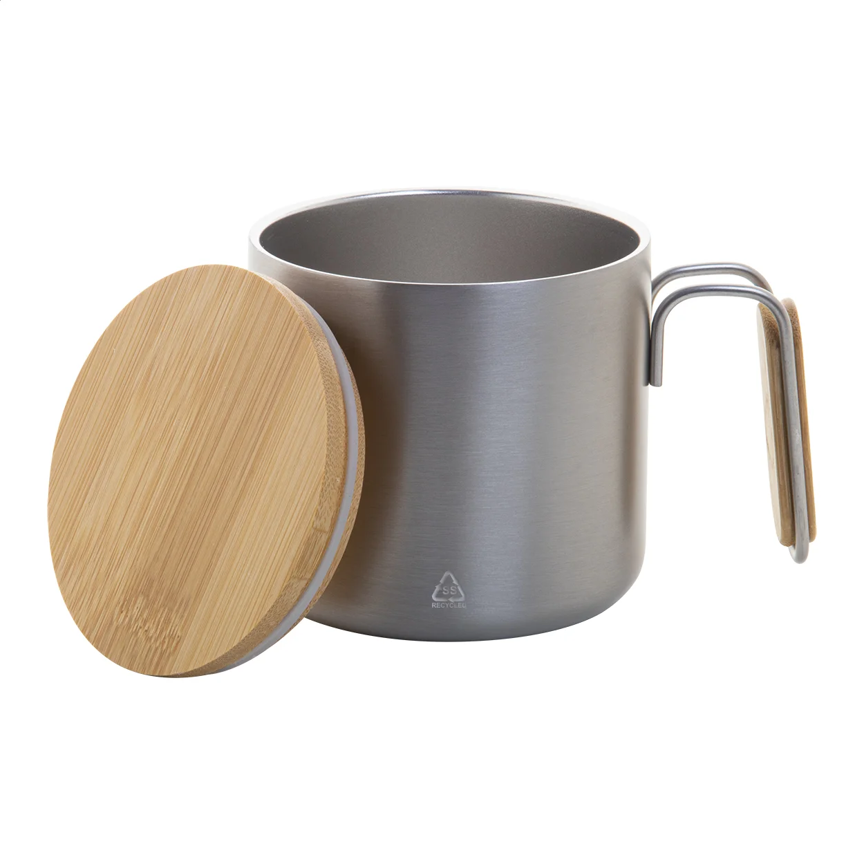 Thermobecher Graboo, silber – Bild 4