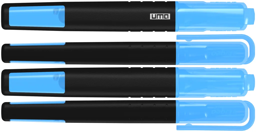 LIQEO HIGHLIGHTER PEN Textmarker neonblau, neonblau – Bild 2