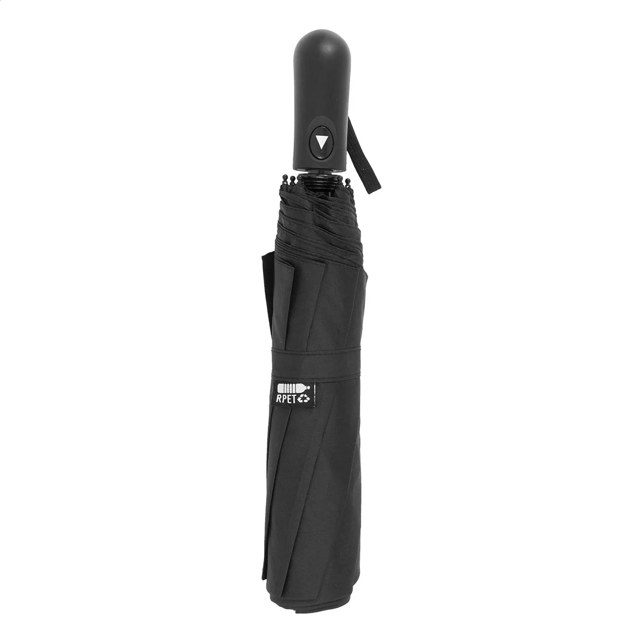 RPET-Taschenschirm Folmax, schwarz – Bild 4