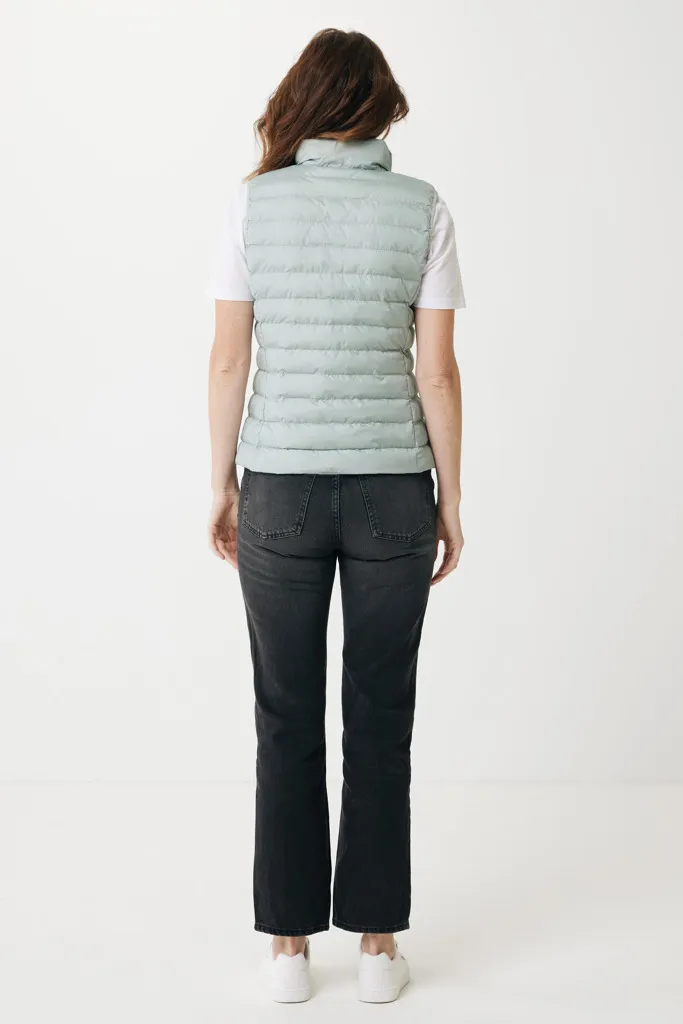 IQONIQ Meru Damen Bodywarmer aus recyceltem Polyester, Iceberg green – Bild 7