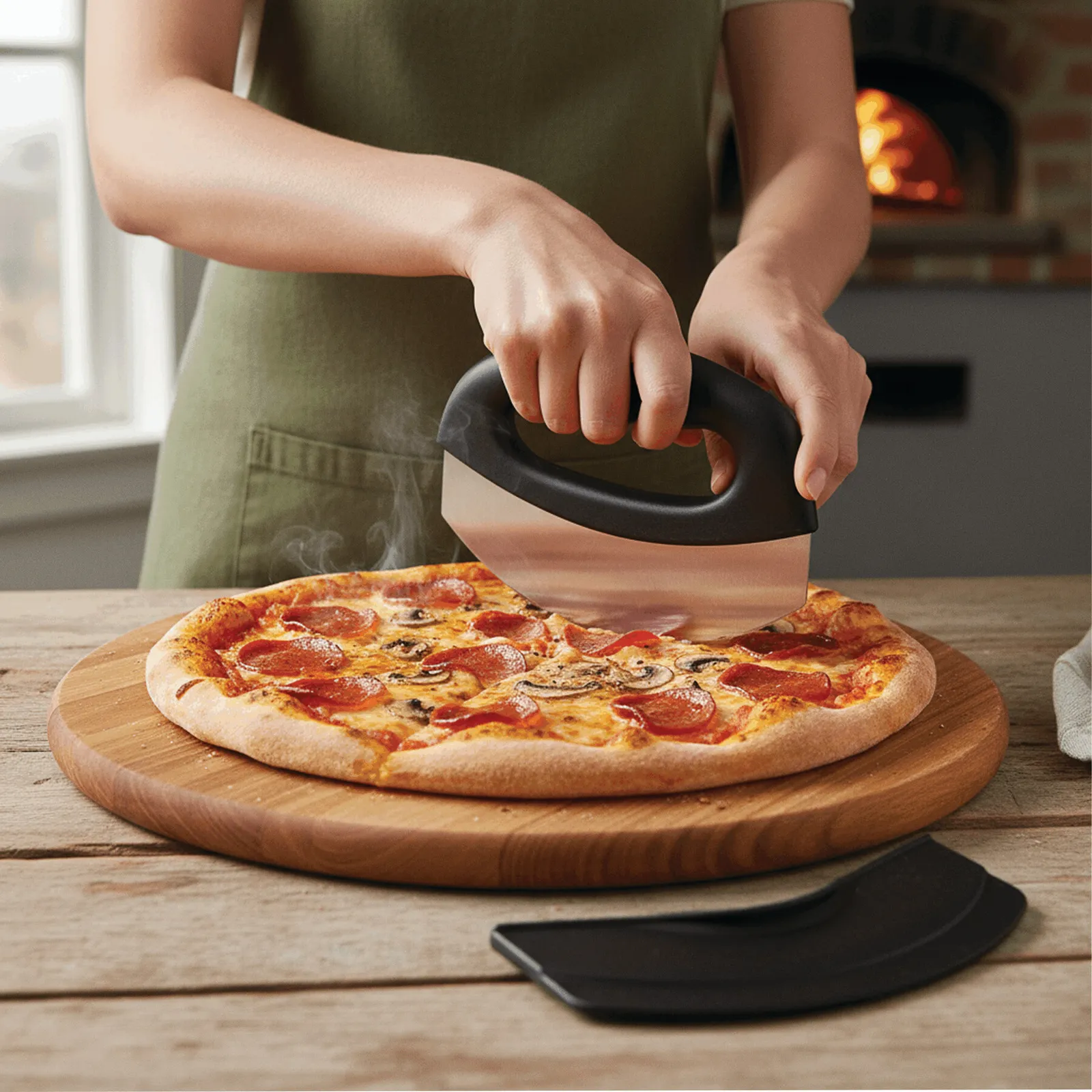 SLICEMASTER - Pizzaschneider schwarz, schwarz – Bild 3