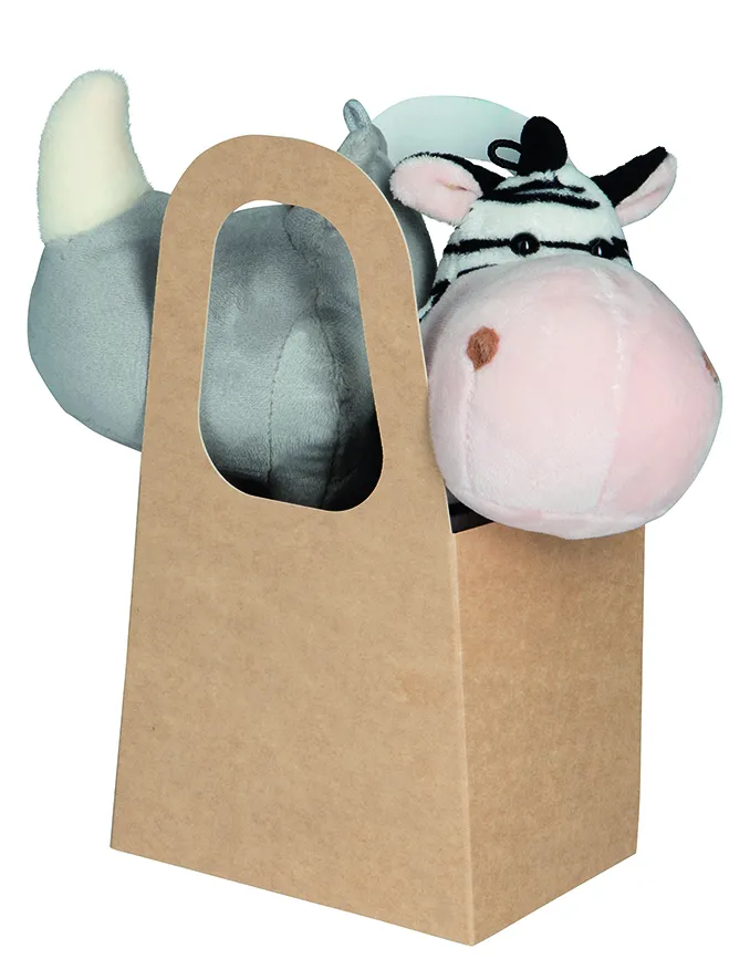 Geschenkverpackung, natur – Bild 4