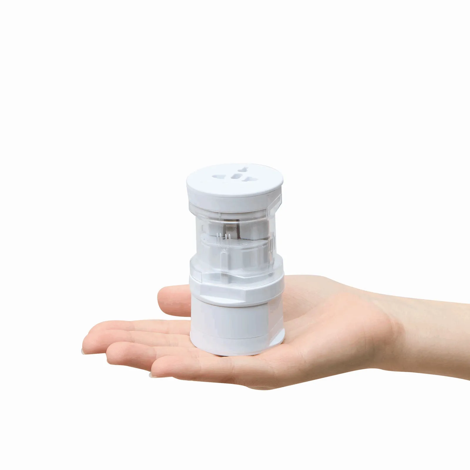 GLOBAL - Reiseadapter weiß, weiß – Bild 5
