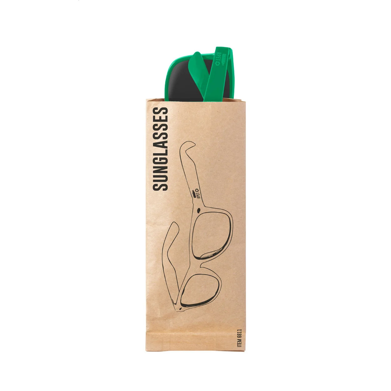 RPET-Sonnenbrille Movet, grün – Bild 3