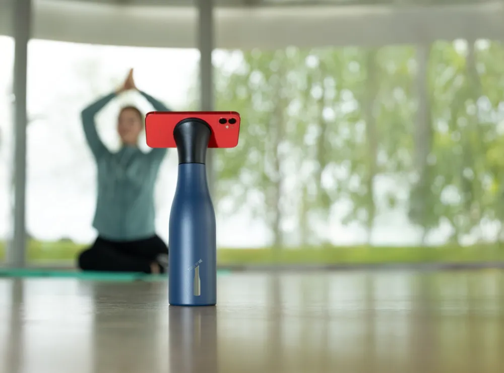 Thermoflasche STAND BY ME blau, blau – Bild 7