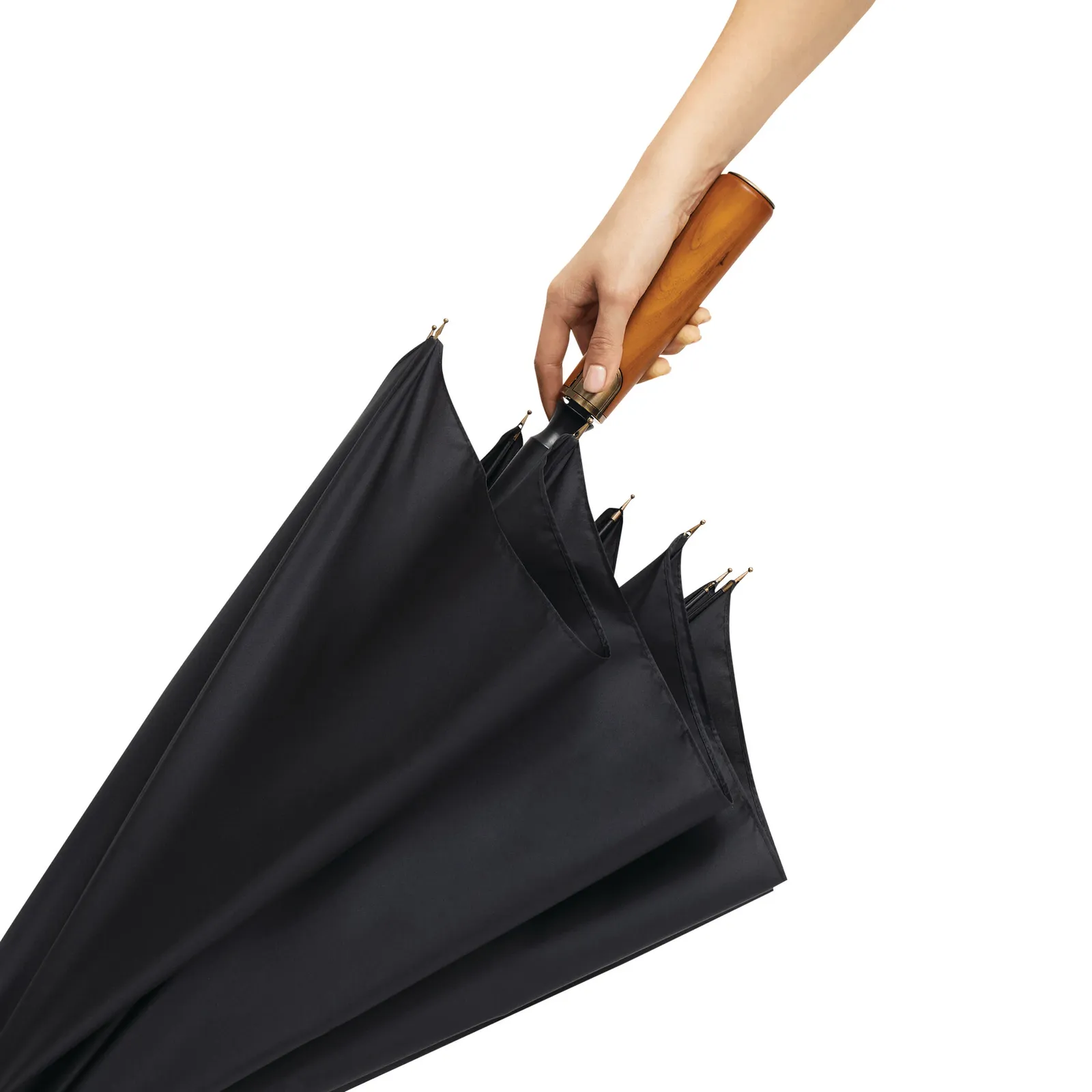POLKA Umbrella, Automatik-Stockschirm, schwarz – Bild 13