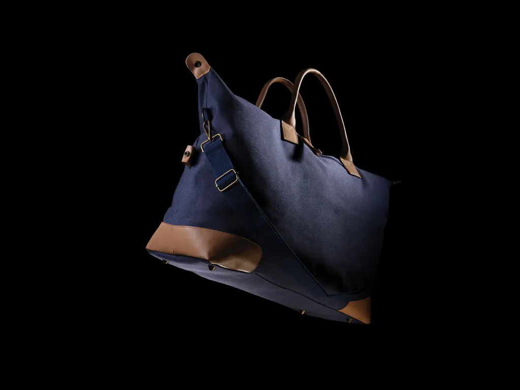 Impact AWARE™ 16 oz. rCanvas große Wochenendtasche, blau – Bild 4