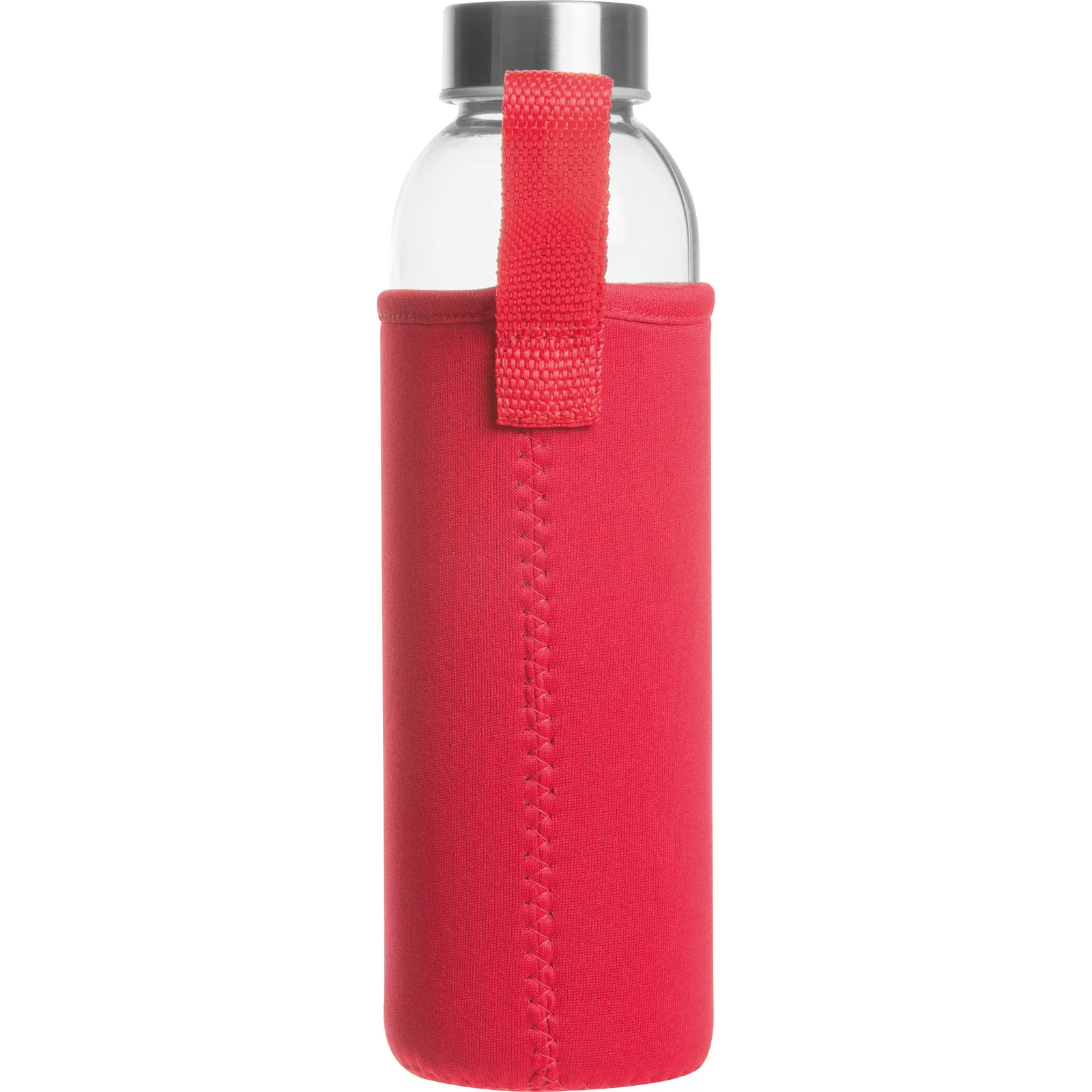 Glasflasche Klagenfurt, rot – Bild 6