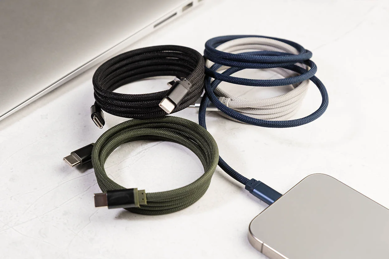 Magnetisches 60W USB-C-Kabel Magsle, schwarz – Bild 6
