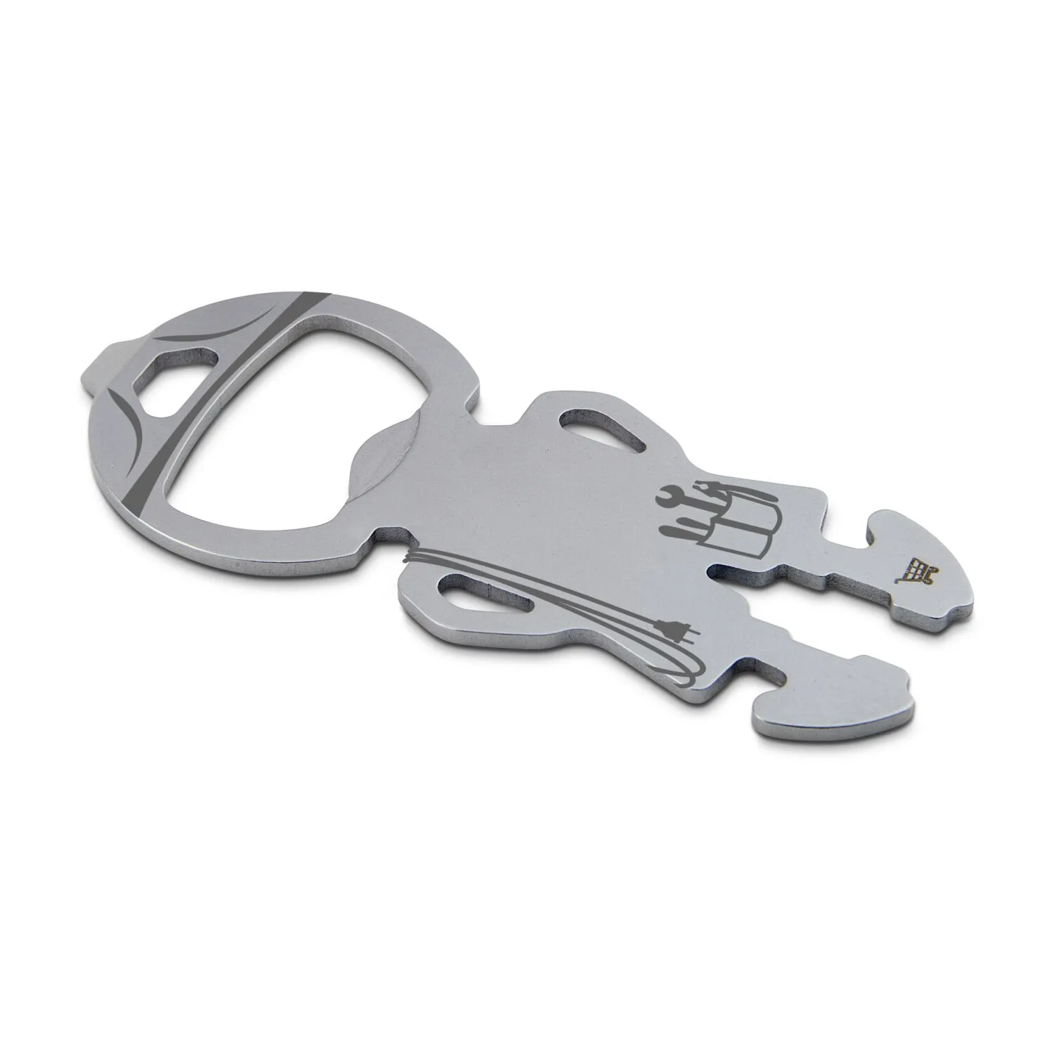 ROMINOX® Best Buddy Friend // Electrician, silber – Bild 6
