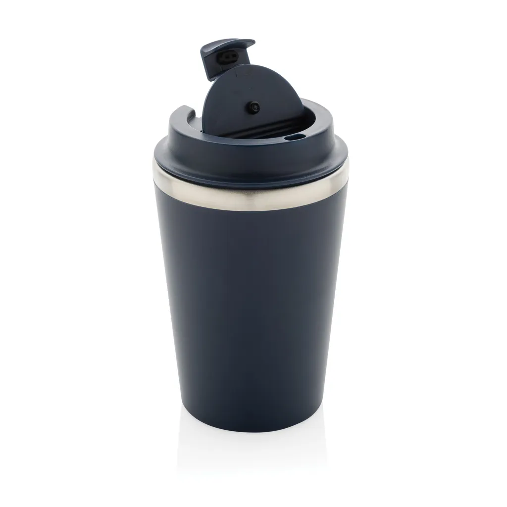 Java 350ml RCS recycelter doppelwandiger Becher, navy blau – Bild 2