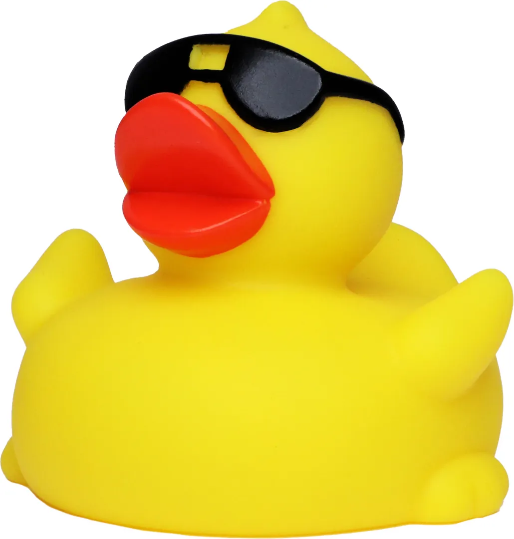 Quietsche-Ente Sonnenbrille, multicolour – Bild 3