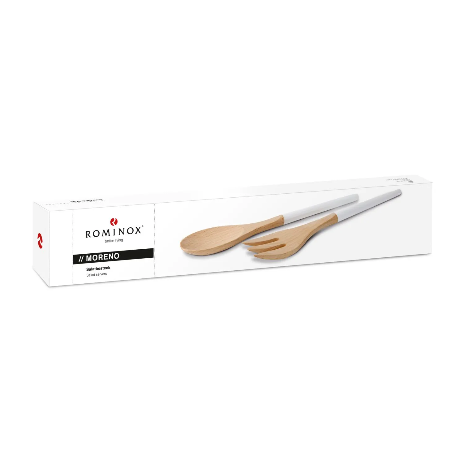 ROMINOX® Salatbesteck // Moreno, braun – Bild 2