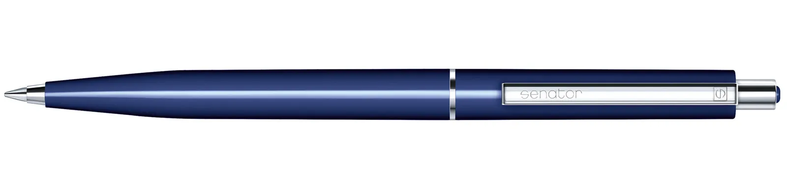 Point Polished Druckkugelschreiber, Blau 2757 – Bild 3