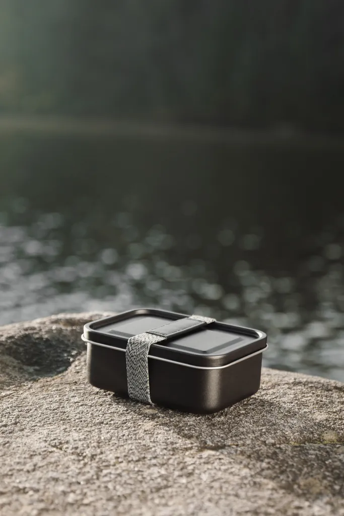 VINGA Parks Lunch-Box aus RCS Stainless-Steel, schwarz – Bild 8