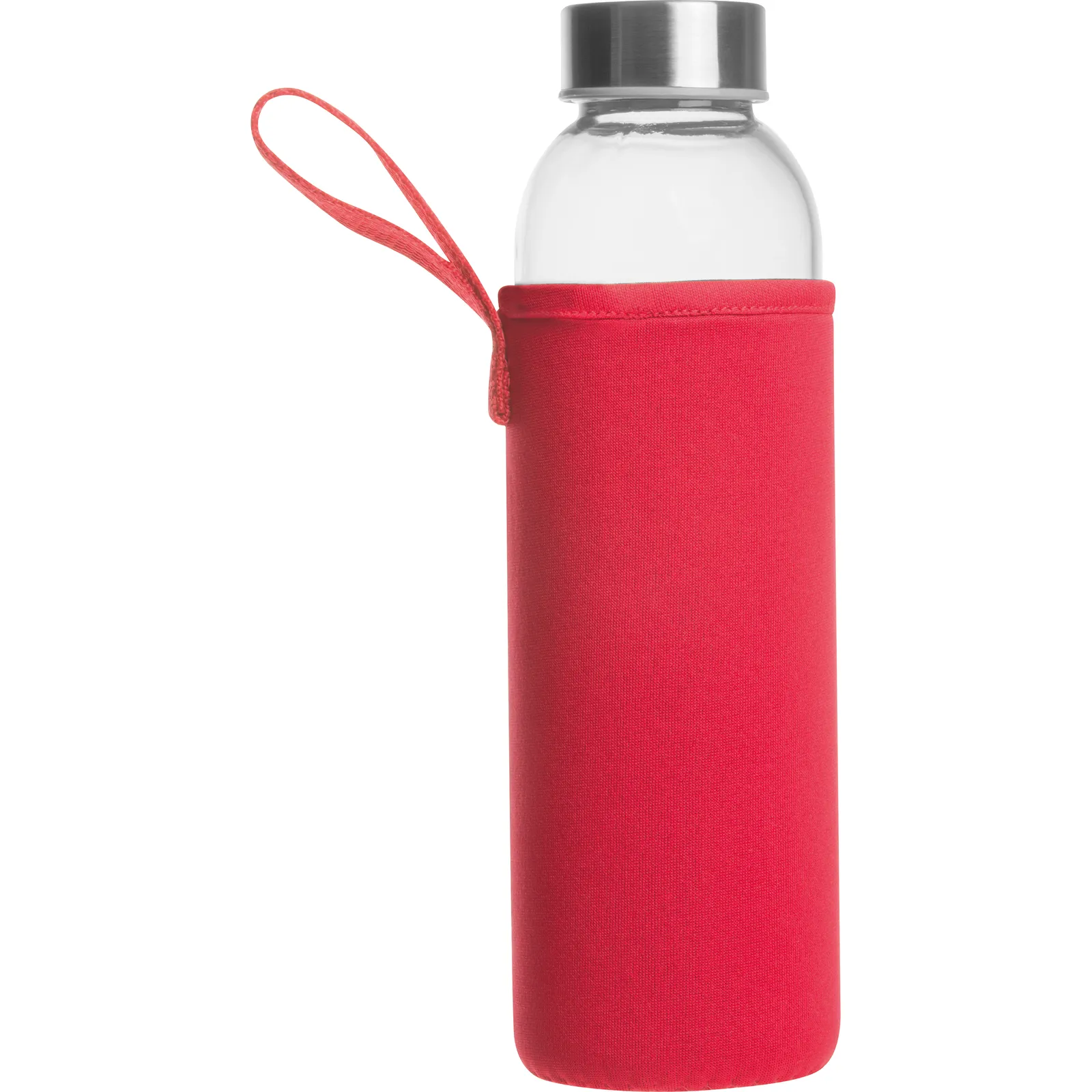 Glasflasche Klagenfurt, rot – Bild 4