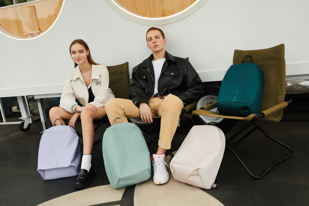 Bobby Soft, Anti-Diebstahl-Rucksack, Iceberg green – Bild 16