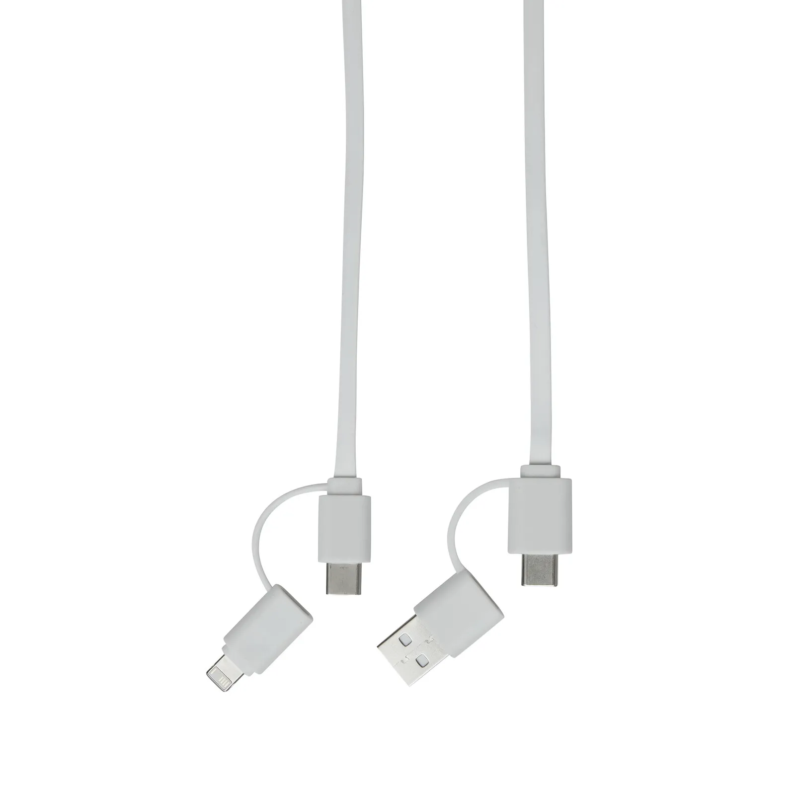 TRANSFER SQUARE - Lade- und Datenkabel, weiß – Bild 4