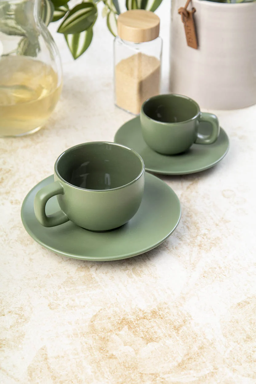 Cappuccinotassenset Caturra Plus, grün – Bild 12